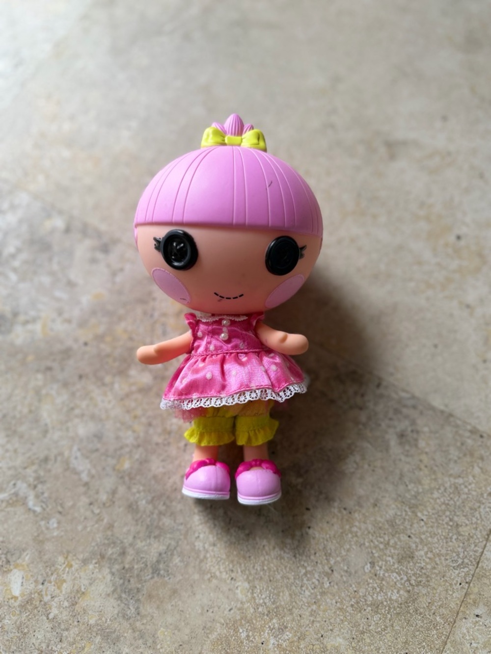 Lalaloopsy Littles Doll- Trinket Sparkles Collectible 2011 Pink Yellow